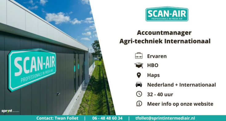 Vacature accountmanager agri-techniek internationaal_